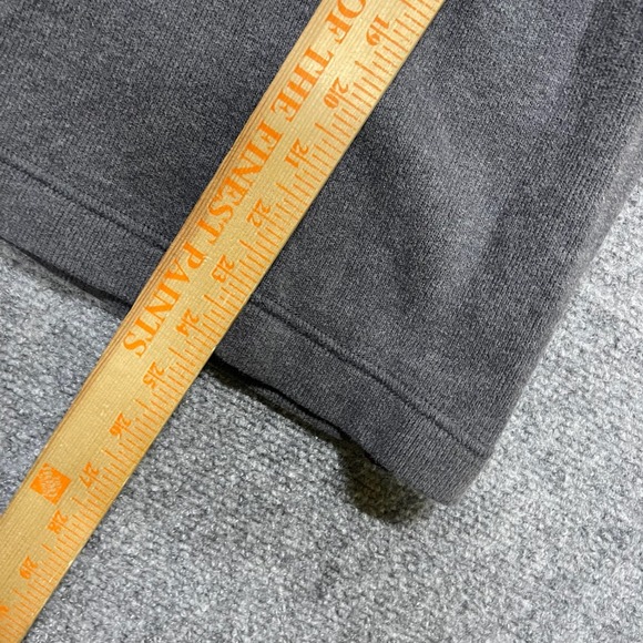 Vintage GAP Men's Black and Gray 1/4 Zip Pullover Sweater - Picture 8 of 8